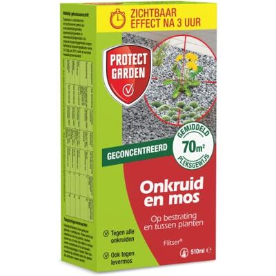 PROTECT GARDEN Flitser Concentraat 510 ml Onkruid en Mos Bestrijden Bestrijdingsmiddel Onkruidverdelger Werkt Tegen alle onkruiden Binnen 3 uur Resultaat Onkruidvrij,Onkruid en most PROTECT GARDEN Flitser Concentraat 510 ml Onkruid en Mos Bestrijden Bestrijdingsmiddel Onkruidverdelger Werkt Tegen alle onkruiden Binnen 3 uur Resultaat Onkruidvrij,Onkruid en most