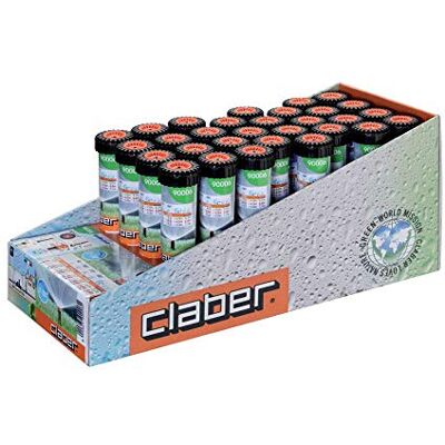 Claber 50945 90006 Verzonken sproeier, verstelbaar, zwart/oranje Claber 50945 90006 Verzonken sproeier, verstelbaar, zwart/oranje