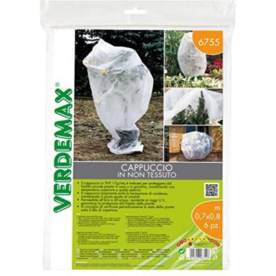 Verdemax 6755 17 g/m sq 0.7 x 0.8 m nonwoven stoffen pet wit Verdemax 6755 17 g/m sq 0.7 x 0.8 m nonwoven stoffen pet wit