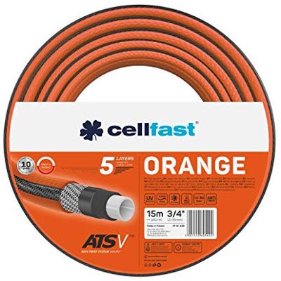 Cellfast Oranje Tuinslang 15m - Tuinslang Cellfast Oranje Tuinslang 15m - Tuinslang