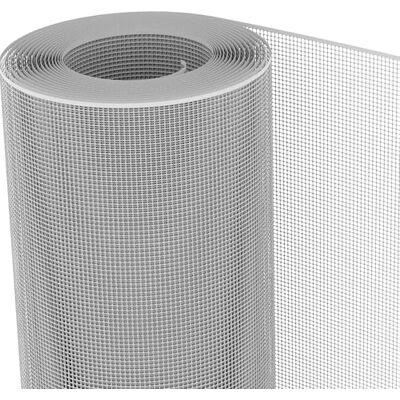 TENAX Quadra 05 zilver 1,00 x 3 m, beschermingsnet van kunststof voor balkon, terras, poort en omheining TENAX Quadra 05 zilver 1,00 x 3 m, beschermingsnet van kunststof voor balkon, terras, poort en omheining