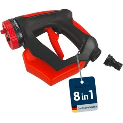 Maximex Tuinsproeier met zeepreservoir 8in1 Maximex Tuinsproeier met zeepreservoir 8in1