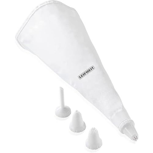 Leifheit Icing Bag Set Met 4 Nozzles, Wit