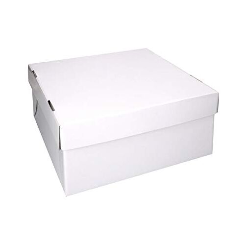 Cake Masters Taartdoos wit 31cm set van 5 taartdozen stevige verpakking transportdoos bruiloft