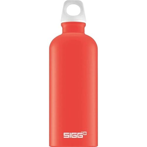 SIGG Traveller Drinkfles (0,6 l), vrij van schadelijke stoffen en lekvrije drinkfles, vederlichte drinkfles van aluminium