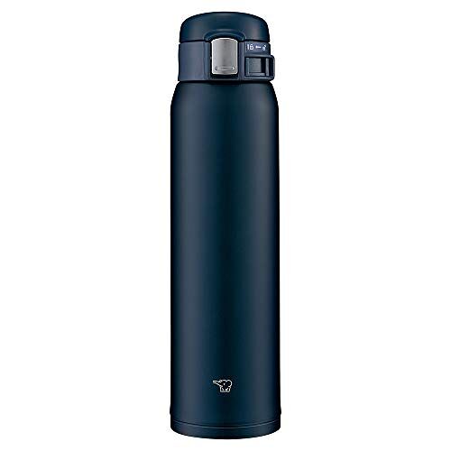 ZOJIRUSHI () Waterfles Direct Drinken [One-Touch Open] Roestvrij Mok 600ml Navy SM-SF60-AD