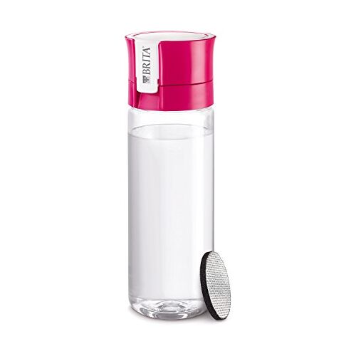 Brita Waterfilterfles VITAL 0,6L Roze inclusief 1 MicroDisc waterfilter