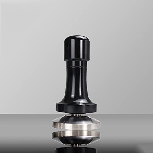 CUNTO Koffiezetapparaat 51/53/57/58/58.5mm Elasticiteit Verstelbare Koffie Tamper 304 RVS Aluminium Handvat Drukpers Hamer Cafe Accessorie Huishoudelijke apparaten (Kleur: A)