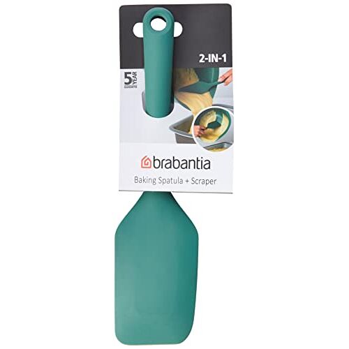 Brabantia Tasty+ Spatel plus Schraper Siliconen Fir Green