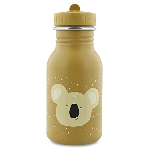 Trixie Baby Trixie kinderdrinkfles, roestvrij stalen drinkfles, drinkfles van roestvrij staal, koala, 350 ml