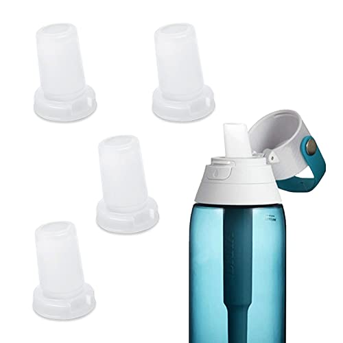 Zueyen 2 stuks siliconen waterfles bijtklep vervanging, Brita waterfles compatibel Brita gefilterde waterfles stro vervanging, compatibel met Brita waterflessen