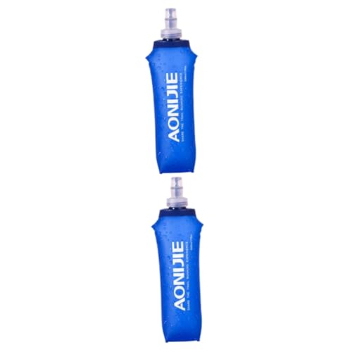 Toddmomy 2 Stuks Rietjes Draagbare Waterkoker Compressie Waterzak Kantine Drinkflessen Outdoor Waterfles Sport Waterfles Draagbare Waterkoker Sport Waterflessen Reizen Opvouwbare Filter