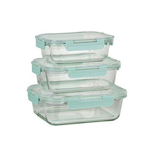 Cofan Rechthoekige lunchboxenset, model Aghata, inhoud 640-1040-1520 ml