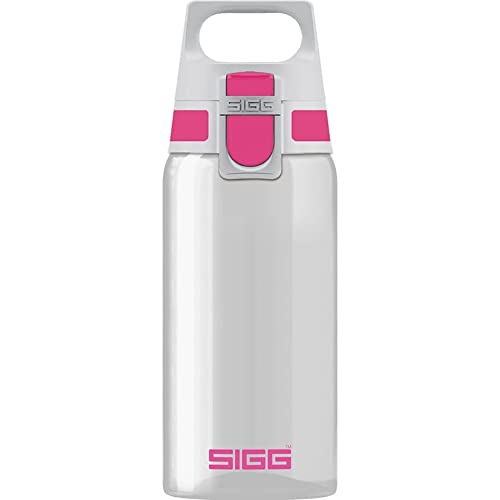 SIGG Total Clear ONE Berry drinkfles (0,5 l), vrij van schadelijke stoffen en lekvrije drinkfles, lichte drinkfles van Tritan