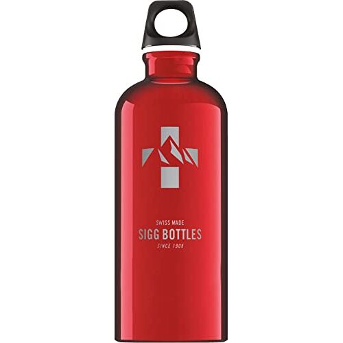 SIGG Traveller Drinkfles (0,6 l), vrij van schadelijke stoffen en lekvrije drinkfles, vederlichte drinkfles van aluminium