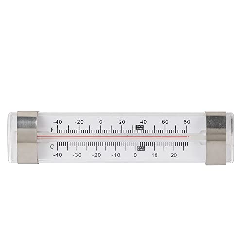 Kuuleyn Koelkastthermometer, Keukenthermometer, Koelthermometer, Mini-huishoudelijke Keukenkoelkastthermometer Fahrenheit Celsius-display(13.3cm)