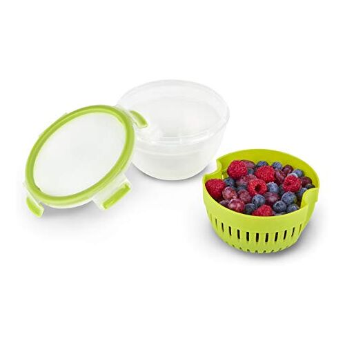 Emsa Clip & Go fruitschaal 1,1 L gn