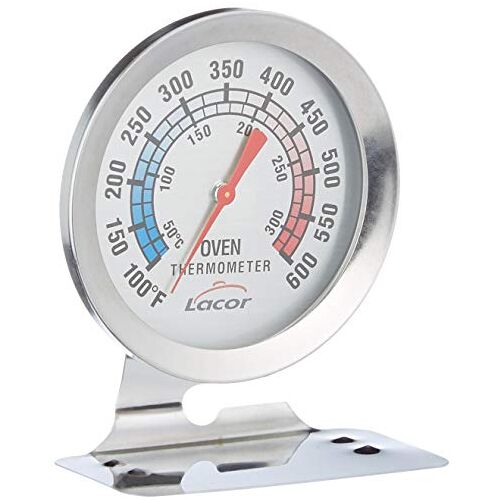 Lacor Bakoven thermometer met standaard, 7 x 9 x 4 cm