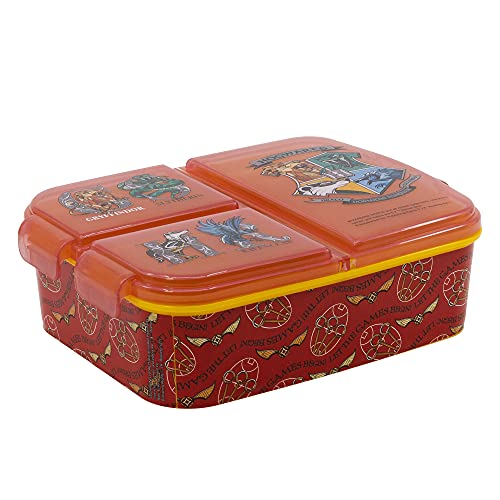 Palleon Kinderlunchbox, lunchbox, sandwichbox, ontbijtbox, school, kleuterschool, Harry Potter)