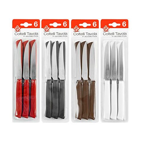 HOME Steakmessenset x6 handgreep 11 cm keukenapparatuur