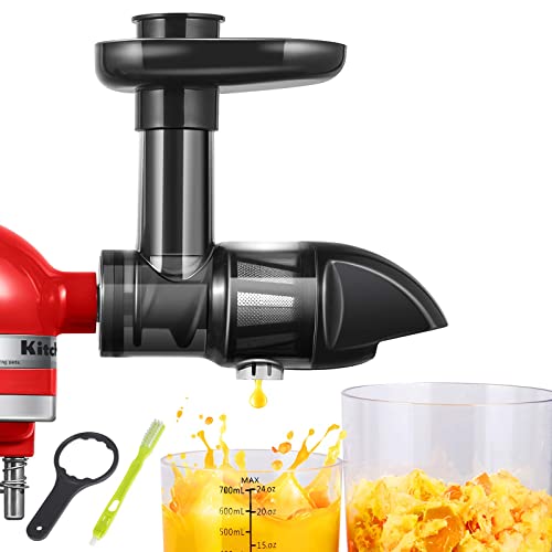 AMZCHEF Juicer Attachment for Stand Mixer, Slow Juicer Citrus Juicer Accessoires, Chew Juicer Attachment Groente en Fruit