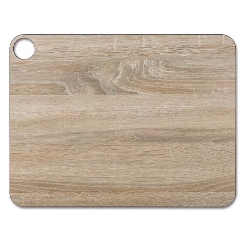 Arcos Snijplank snijplank hars en cellulose vezel 42,7 x 32,7 cm en 6,5 mm dik kleur bruin