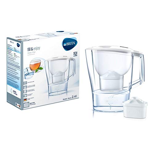 Brita Aluna White waterfilter met Maxtra +, wit