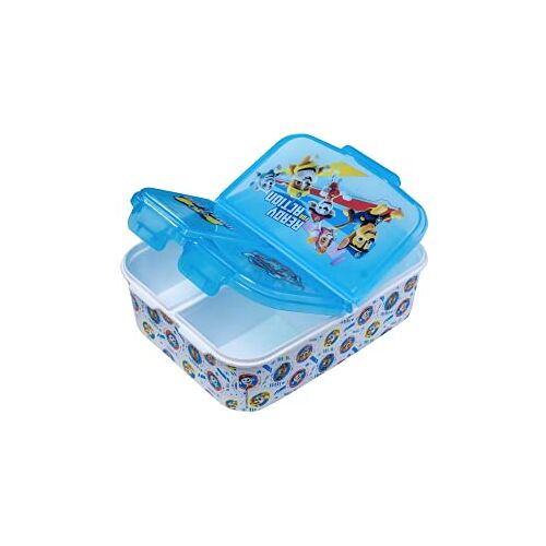 Stor S.L. Paw Patrol Lunchdoos Brooddoos Kinderlunchbox met 3 afzonderlijk afsluitbare compartimenten