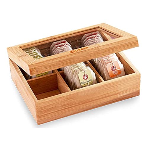 Quttin Bamboe organisator voor infusies, 21 x 16 cm, merk