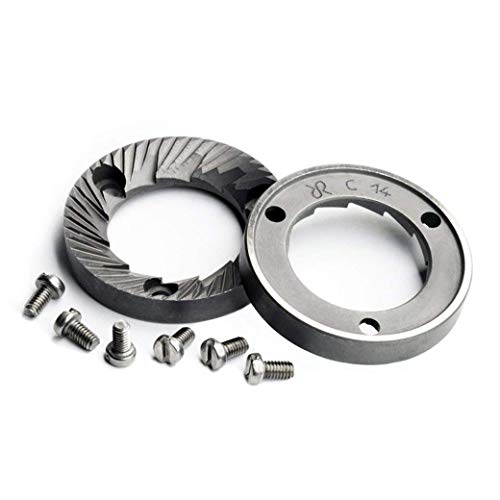 Rancilio Grinder Burr & Schroef Vervanging Set voor Rocky & MD40 Espresso Grinders Originele OEM Racilio Parts