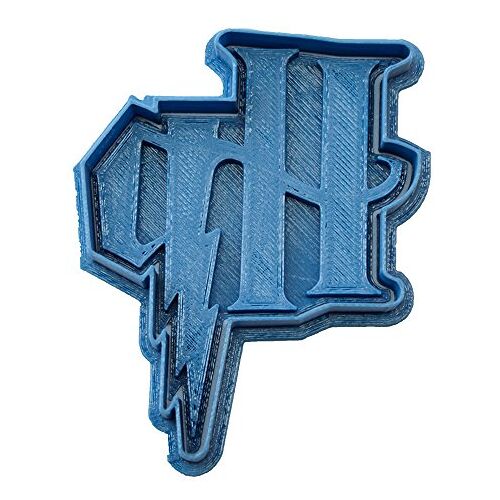 Cuticuter HP Harry Potter koekjessnijder, blauw, 8 x 7 x 1,5 cm