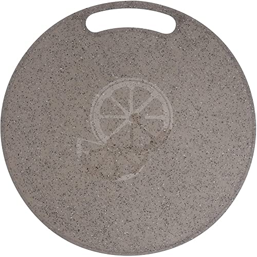 Melitt Snijplank Plastic Keuken Snijplank Ronde Bakken Board Fruit Groente Snijplank Handgrepen 31cm