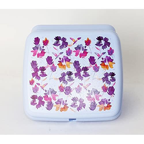 Tupperware Sandwichbox, lunchbox, broodtrommel, bloemen