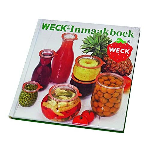 Weck 6379 Nederlandse inkookboek; boek voor het bewaren van levensmiddelen; inmaken van groenten en fruit, handleiding voor het inkoken; gebonden editie, 144 gekleurde pagina's, met foto's wit