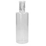 ROSE & TULIPANI MILANO Rose & Tulipani Clear fles met 1 liter, keuken acryl 1000 CC; Ø 8,5; H 28 cm