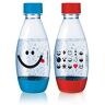 SodaStream PET-Flasche PET-Flasche 0,5L Duopack Kids Edition Blau, Rot