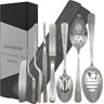 Bonigour 9 Stuk Professionele Plating Kit, Culinaire Chef Plating Set, Roestvrij Staal