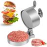 EUEOSTEN Hamburgerpers, hamburgermaker voor hamburgers, hamburgers, hamburgermaker voor hamburgers, hamburgers, hamburgermaker, press, 1 4 cm, instelbare dikte, multifunctionele hamburger,