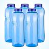 IMHA Drinkflessen BPA-vrij Tritan waterfles 1 liter / 0,75 liter / 0,5 liter (5 x 1 l)