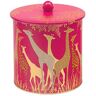 SARA MILLER LONDON Sara Miller Giraffe Koekjes Vat Roze SM3965