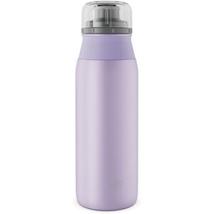 ALFI Elemet Bottle Drinkfles, 600 ml, lavendel, mat pastel, lichte drinkfles van roestvrij staal, absoluut dicht met draaisluiting, voor koolzuur, klein, vaatwasmachinebestendig, BPA-vrij ALFI Elemet Bottle Drinkfles, 600 ml, lavendel, mat pastel, lichte drinkfles van roestvrij staal, absoluut dicht met draaisluiting, voor koolzuur, klein, vaatwasmachinebestendig, BPA-vrij