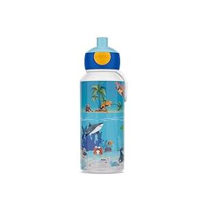 Mepal Pop-up Campus Drinkfles, lekvrij, BPA-vrij, vaatwasmachinebestendig, drinkfles voor school, 400 ml, Tropical Ocean Mepal Pop-up Campus Drinkfles, lekvrij, BPA-vrij, vaatwasmachinebestendig, drinkfles voor school, 400 ml, Tropical Ocean