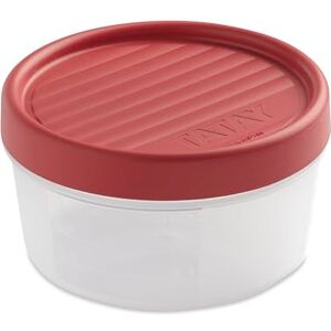 Tatay Voedselopslag, luchtdicht, inhoud 0,5 l, schroefdeksel, BPA-vrij, geschikte magnetron en vaatwasser, rood. Afmetingen: 12 x 12 x 6,6 cm Tatay Voedselopslag, luchtdicht, inhoud 0,5 l, schroefdeksel, BPA-vrij, geschikte magnetron en vaatwasser, rood. Afmetingen: 12 x 12 x 6,6 cm