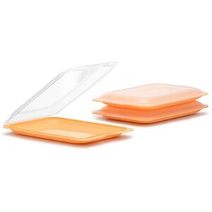 Tatay Vleeswaren Bewaardoos Fresh Set van 3 Standaard Koelkast Bakjes Afneembaar Deksel, Stapelbaar Geschikt voor Vriezer, Magnetron en Vaatwasser BPA-vrij, 17x3,2x25,2cm, Perzik Tatay Vleeswaren Bewaardoos Fresh Set van 3 Standaard Koelkast Bakjes Afneembaar Deksel, Stapelbaar Geschikt voor Vriezer, Magnetron en Vaatwasser BPA-vrij, 17x3,2x25,2cm, Perzik