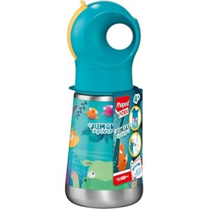 Maped Jungle Fever Roestvrij Stalen Kinders Waterfles - Waterfles Maped Jungle Fever Roestvrij Stalen Kinders Waterfles - Waterfles