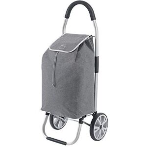 Metaltex Opvouwbare winkelwagen, grijs, 45 liter Metaltex Opvouwbare winkelwagen, grijs, 45 liter
