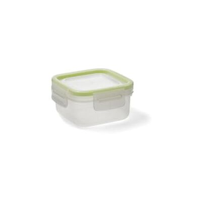 Quid Greenery plastic container, vierkant, 10,8 x 10,8 x 5,6 cm, 0,3 l, transparant Quid Greenery plastic container, vierkant, 10,8 x 10,8 x 5,6 cm, 0,3 l, transparant