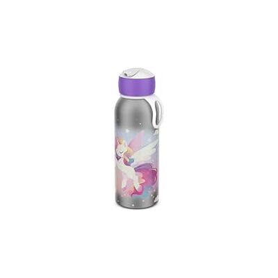 Mepal Campus flip-up thermosfles, drinkflessen voor kinderen, roestvrij staal, 9 uur warm en 12 uur koud, BPA-vrij, 350 ml, Unicorn Glow Mepal Campus flip-up thermosfles, drinkflessen voor kinderen, roestvrij staal, 9 uur warm en 12 uur koud, BPA-vrij, 350 ml, Unicorn Glow