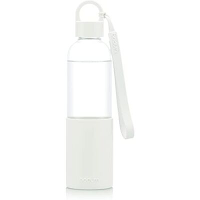 Bodum 12053-913BTR Melior To Go drinkfles van Tritan, gekleurde siliconen hoes, schroefsluiting, 0,5 l Bodum 12053-913BTR Melior To Go drinkfles van Tritan, gekleurde siliconen hoes, schroefsluiting, 0,5 l