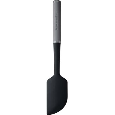 KitchenAid Spatel, pannenlikker, zachte handgreep, houtskoolgrijs KitchenAid Spatel, pannenlikker, zachte handgreep, houtskoolgrijs